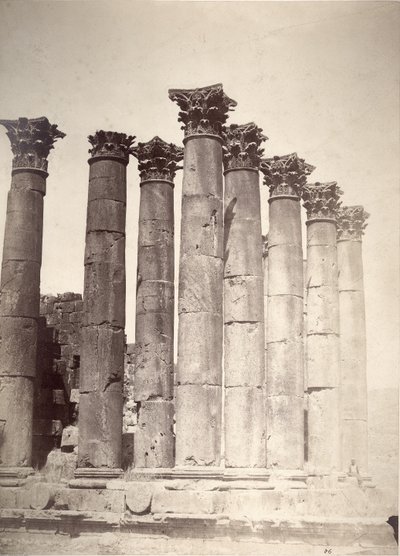 Temple of the Sun, Jerash by Tancrede Dumas